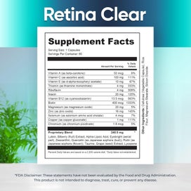 Listing 6 of 9 for Retina Clear Vision Support Supplement