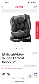 Listing 4 of 4 for Edinburgh Victory 360 Spin Car Seat
