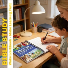 Listing 2 of 10 for Bible Study Workbook for Kids: Lessons, Activities, Quizzes, and Questions
