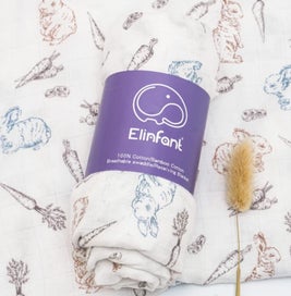 Listing 5 of 6 for Bamboo Muslin Wrap Choose your design