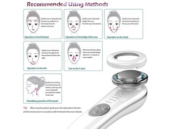 Listing 7 of 11 for Electric Face Massager for Skin Care (Over Stocked) Now