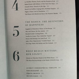 Listing 4 of 20 for Audrey Hepburn at Home Memories of My Mother's Kitchen Cookbook biography