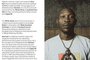 Listing 4 of 5 for Seun Kuti and Egypt 80 **R18 ** 3 x tickets, Great Seats **