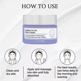 Listing 2 of 13 for 2PCS 50ml Neck Firming Cream Anti-Aging Neck Cream for Tightening and Wrinkles
