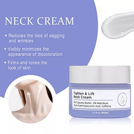 Listing 10 of 13 for 2PCS 50ml Neck Firming Cream Anti-Aging Neck Cream for Tightening and Wrinkles