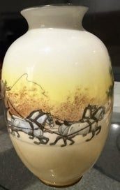 Listing 2 of 4 for Royal Doulton ‘Coaching Day’ series Vase