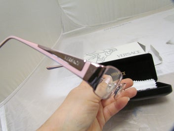 Listing 5 of 5 for Authentic Versace MOD 1084 1056 Eyeglasses in Pink - SPCA