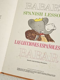 Listing 2 of 6 for Vintage Babar’s Spanish Lessons – Laurent de Brunhoff (Hardcover)