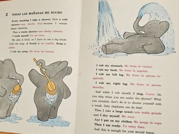 Listing 4 of 6 for Vintage Babar’s Spanish Lessons – Laurent de Brunhoff (Hardcover)