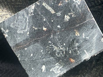 Listing 6 of 19 for RARE CM STONY IRON COARSE OCTAHEDRITE METEORITE. VERY RARE.