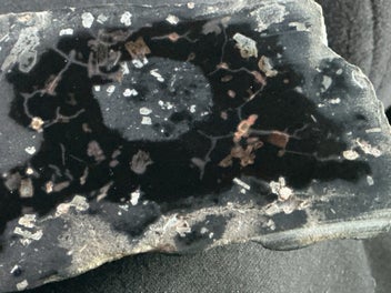 Listing 10 of 19 for RARE CM STONY IRON COARSE OCTAHEDRITE METEORITE. VERY RARE.