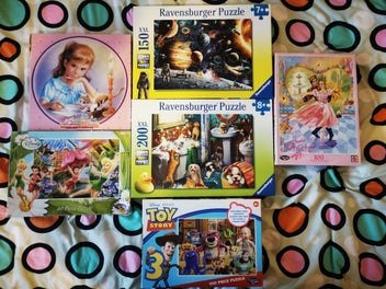 Listing 8 of 9 for Large bulk lot of books, puzzles, DVDs etc