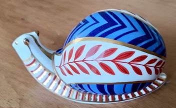 Listing 5 of 5 for Royal Crown Derby Garden Snail