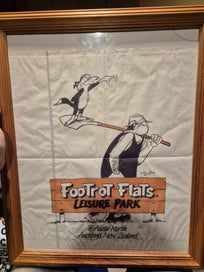 Listing 2 of 6 for Footrot flats leisure park wall hanging $1!!!