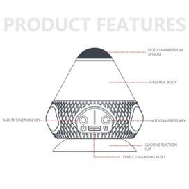 Listing 4 of 9 for Back For Neck Shoulder Feet Leg Back Myofascial Release Muscle Knots Relief B