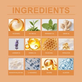 Listing 4 of 13 for 2X Therawolf Neuro Balm,Joint Care Soothing Cream,Herbal Cooling Soothing Cream