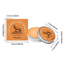 Listing 9 of 13 for 2X Therawolf Neuro Balm,Joint Care Soothing Cream,Herbal Cooling Soothing Cream