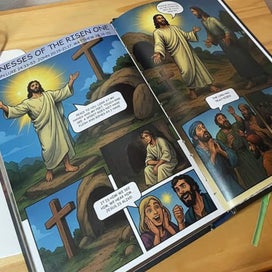 Listing 2 of 9 for The Comic Bible for All Ages, New Full-color Illustrated Bible Comic Book