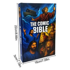 Listing 3 of 9 for The Comic Bible for All Ages, New Full-color Illustrated Bible Comic Book