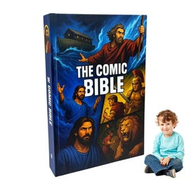 Listing 6 of 9 for The Comic Bible for All Ages, New Full-color Illustrated Bible Comic Book