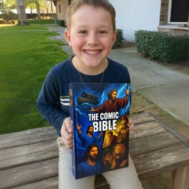Listing 8 of 9 for The Comic Bible for All Ages, New Full-color Illustrated Bible Comic Book