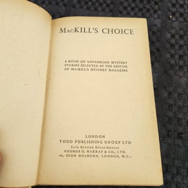 Listing 3 of 6 for MacKills Choice - Agatha Christie - First Edition 1953