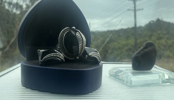 Listing 16 of 19 for RARE CM STONY IRON COARSE OCTAHEDRITE METEORITE. VERY RARE.