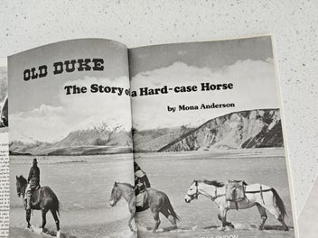 Listing 4 of 11 for Old Duke – The Story of a Hard-case Horse | Mona Anderson | 1977 NZ