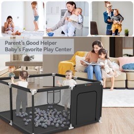 Listing 2 of 6 for Baby Playpen, Outdoor Play Yard, Portable Play Yard 4-Panel- Baby Safety Play