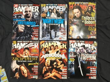 Listing 2 of 5 for 6× Metal hammer magazine 2008 6× CD