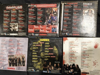 Listing 4 of 5 for 6× Metal hammer magazine 2008 6× CD
