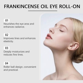 Listing 3 of 13 for 3pcs Castor Oil & Frankincense Eye Roller Ball, Under Eye Cream for Dark Circles
