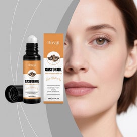 Listing 4 of 13 for 3pcs Castor Oil & Frankincense Eye Roller Ball, Under Eye Cream for Dark Circles