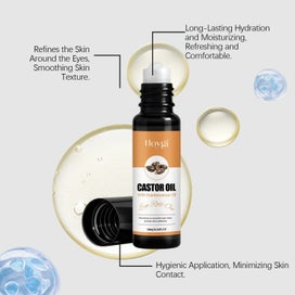 Listing 7 of 13 for 3pcs Castor Oil & Frankincense Eye Roller Ball, Under Eye Cream for Dark Circles