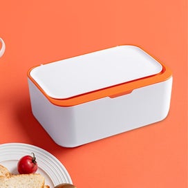 Listing 3 of 7 for Baby Wipes Storage Box Dustproof Mask Storage Organizer with Lid Seal Rectang