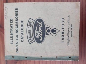 Listing 2 of 6 for Ford 38 39 illustrated parts access