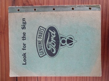 Listing 6 of 6 for Ford 38 39 illustrated parts access