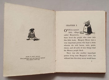 Listing 4 of 8 for Ernest Aris: A TALE of a BOLD BAD MOUSE (hbk, 1933)