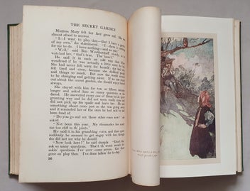 Listing 9 of 14 for Frances Hodgson Burnett: THE SECRET GARDEN (1911, 1st, ills Charles Robinson)