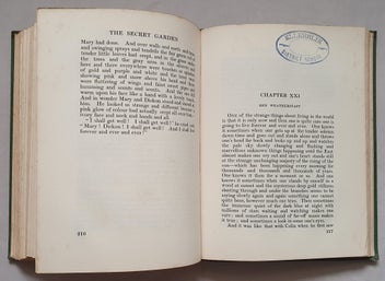 Listing 12 of 14 for Frances Hodgson Burnett: THE SECRET GARDEN (1911, 1st, ills Charles Robinson)