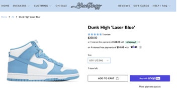 Listing 8 of 14 for NIKE DUNK HI RETRO MEN'S SHOES AS NEW CONDITION "BIG SALE" SIZE 11.5 $129