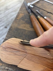 Listing 7 of 8 for Huia Feather Sculpture | Totara | Reclaimed NZ Native