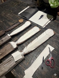 Listing 5 of 8 for Huia Feather Sculpture | Totara | Reclaimed NZ Native