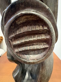 Listing 7 of 9 for Vintage Shona Stone Sculpture (5.6kg) Ukama Family Bond | Zimbabwe