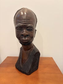 Listing 4 of 9 for Pair of Wood Busts