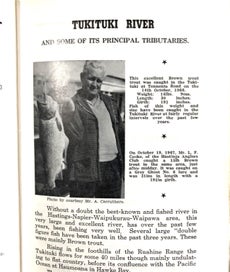 Listing 5 of 6 for In Hawkes Bay - Guide to Fresh Water Angling - Trout by C.R. Barham 1st edition
