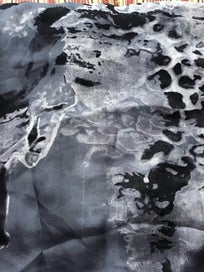 Listing 2 of 3 for 2.9m abstract print silk chiffon - 135cm