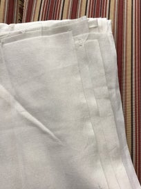 Listing 2 of 2 for 2.3m cream woven silk - 110cm