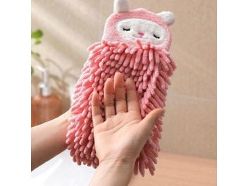 Listing 5 of 10 for Super Absorbent Wall Mounted Chenille Hand Towel For Kitchen Bathroom