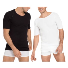 Listing 2 of 9 for Bonds Aircel Thermal Short Sleeve Tee Top Waffle Knit Raglan Mens T-Shirt MVN...
